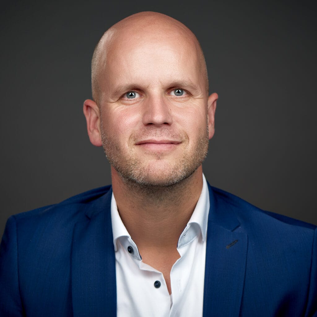 Portretfoto van Roel Dijkstra, Managing Partner bij Orange Team